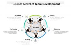 Tuckman model of team development