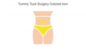 Tummy Tuck Surgery Colored Icon In Powerpoint Pptx Png And Editable Eps Format