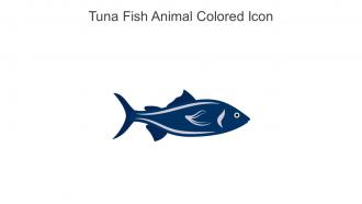 Tuna Fish Animal Colored Icon In Powerpoint Pptx Png And Editable Eps Format
