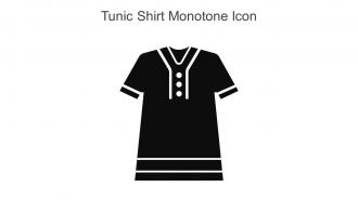 Tunic Shirt Monotone Icon In Powerpoint Pptx Png And Editable Eps Format