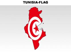 Tunisia country powerpoint flags
