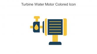Turbine Water Motor Colored Icon In Powerpoint Pptx Png And Editable Eps Format