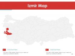 Turkey country and state maps powerpoint template