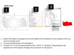 Turkey country powerpoint maps