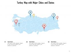 Turkey Regions States Embedded National Currency Located