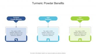 Turmeric Powder Benefits In Powerpoint And Google Slides Cpb