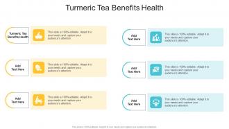 Turmeric Tea Benefits Health In Powerpoint And Google Slides Cpb
