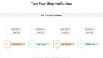 Turn Four Step Verification In Powerpoint And Google Slides Cpb