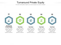 Turnaround private equity ppt powerpoint presentation professional maker