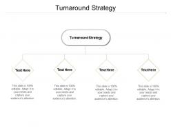 Turnaround strategy ppt powerpoint presentation inspiration styles cpb