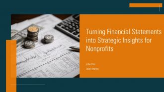 Turning Financial Statements Into Strategic Insights For Nonprofits PPT Example ACP