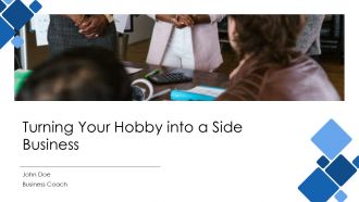 Turning Your Hobby Into A Side Business PPT Example AT