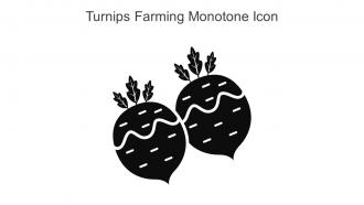 Turnips Farming Monotone Icon In Powerpoint Pptx Png And Editable Eps Format