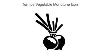 Turnips Vegetable Monotone Icon In Powerpoint Pptx Png And Editable Eps Format