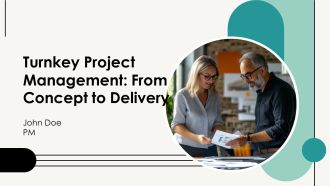 Turnkey Project Management From Concept To Delivery PPT Template AT