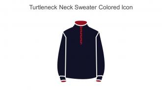 Turtleneck Neck Sweater Colored Icon In Powerpoint Pptx Png And Editable Eps Format
