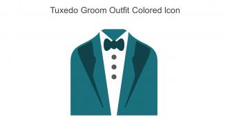 Tuxedo Groom Outfit Colored Icon In Powerpoint Pptx Png And Editable Eps Format