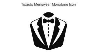 Tuxedo Menswear Monotone Icon In Powerpoint Pptx Png And Editable Eps Format