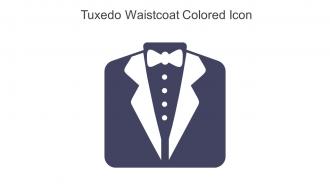Tuxedo Waistcoat Colored Icon In Powerpoint Pptx Png And Editable Eps Format