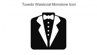 Tuxedo Waistcoat Monotone Icon In Powerpoint Pptx Png And Editable Eps Format