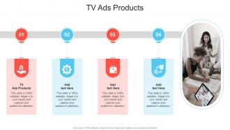 TV Ads Products In Powerpoint And Google Slides Cpb