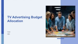 TV Advertising Budget Allocation PPT Presentation AT