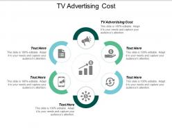 Tv advertising cost ppt powerpoint presentation slides examples cpb