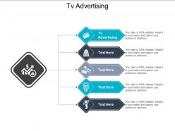 Tv advertising ppt powerpoint presentation gallery samples cpb