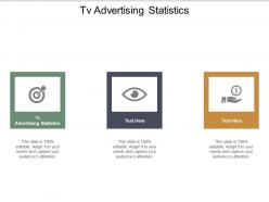 Tv advertising statistics ppt powerpoint presentation inspiration infographic template cpb