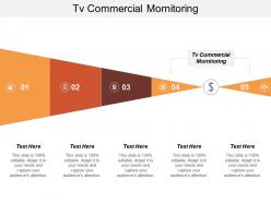 Tv commercial monitoring ppt powerpoint presentation infographic template slide cpb