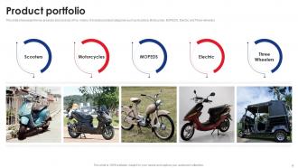 TVS Motor Company Profile Powerpoint Presentation Slides CP CD Content Ready Compatible