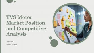 TVS Motor Market Position And Competitive Analysis PPT Information AT
