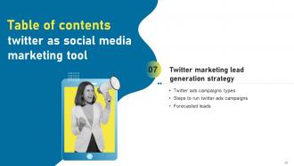 Twitter As Social Media Marketing Tool Powerpoint Presentation Slides