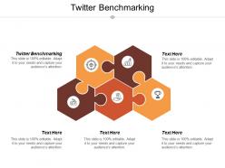 Twitter benchmarking ppt powerpoint presentation icon background image cpb