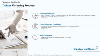 Twitter marketing proposal service ppt powerpoint presentation styles inspiration