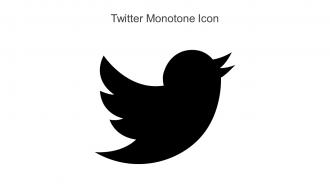 Twitter Monotone Icon