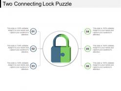 Two Connecting Lock Puzzle