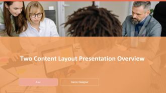 Two Content Layout Presentation Overview PPT Presentation ACP