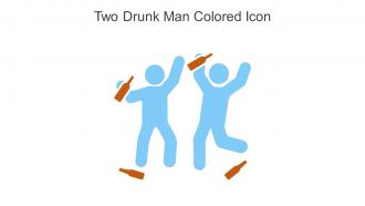 Two Drunk Man Colored Icon In Powerpoint Pptx Png And Editable Eps Format