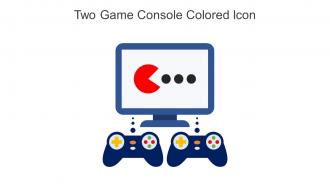 Two Game Console Colored Icon In Powerpoint Pptx Png And Editable Eps Format