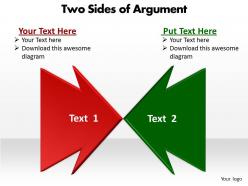 Two ides of argument ppt slides 17