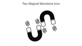 Two Magnet Monotone Icon In Powerpoint Pptx Png And Editable Eps Format