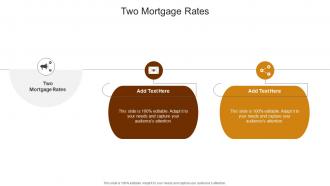 Two Mortgage Rates In Powerpoint And Google Slides Cpb