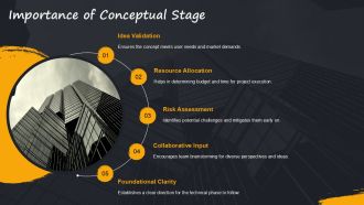 Two Phases Conceptual And Technical Stages PPT Mockup AT Impactful Appealing