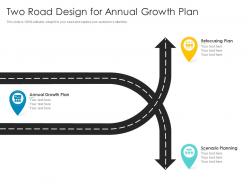 Two Road Design For Annual Growth Plan