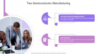 Two Semiconductor Manufacturing In Powerpoint And Google Slides Cpb