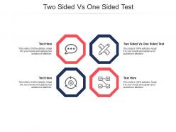 Two sided vs one sided test ppt powerpoint presentation portfolio information cpb