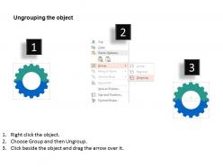 Two staged process control for production flat powerpoint design