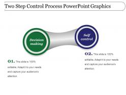 Two Step Control Process Powerpoint Graphics