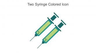 Two Syringe Colored Icon In Powerpoint Pptx Png And Editable Eps Format
